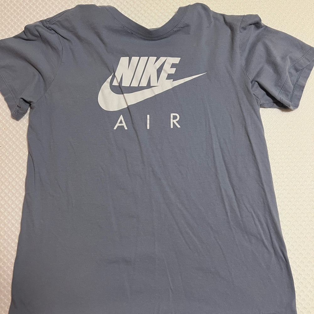 Nike Charcoal Tee with White Logo